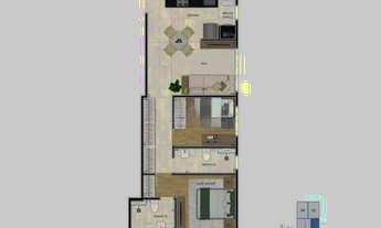 Imagem 7: Apartamento à venda, 2 quartos, 1 suíte, 2 vagas, Funcionários - Belo Horizonte/MG