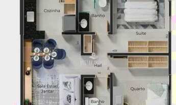 Imagem 6: Apartamento com 2 dormitórios à venda, 63 m² por R$ 319.000,00 - Santa Mônica - Uberlândia