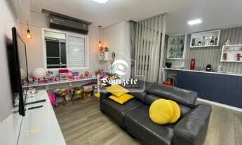 Imagem 6: Apartamento para venda tem 77 metros quadrados com 3 quartos em Campestre - Santo André