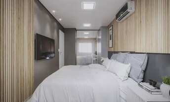 Imagem 6: Apartamento 2 quartos sacada com churrasqueira no Campo Comprido