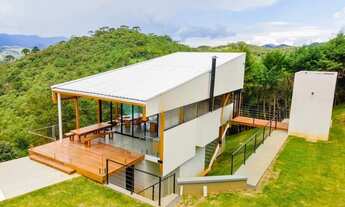 Imagem 7: Casa com Vista Permanente. Privacidade Absoluta. Vida no Alto da Mantiqueira