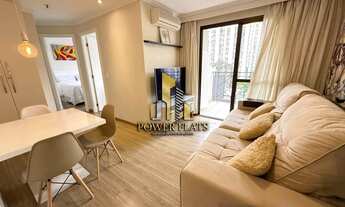 Imagem: Flat Mobiliado 2 Dormitórios com Varanda