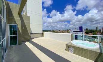 Imagem: Cobertura com jacuzzi e apoio gourmet à