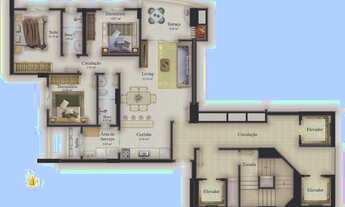 Imagem 4: Apartamento no Ed. Le Havre com 2 quartos no bairro Fazenda em Itajaí