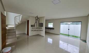 Imagem 3: Linda Casa em Rua Pública no Parque Dez/ Dúplex 125m² 3 Quartos, Sendo 1 Suíte e 2 Vagas d