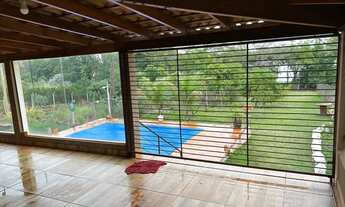 Imagem 6: Chácara alvorada do sul piscina e rio no fundo