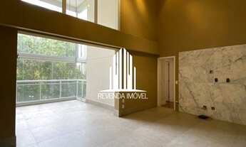 Imagem: Apartamento de 138m² com pé direito duplo