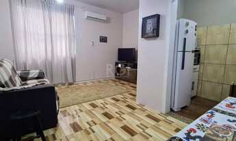 Imagem 4: Apartamento à venda no bairro Cidade Baixa com 55m² 1 dormitório com sacada fechada integr