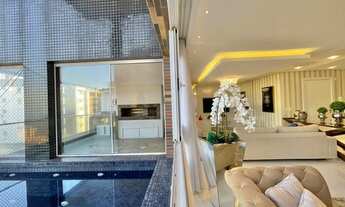 Imagem 5: Piscina privativa com vista para o mar, mobiliado e decorado 4 suítes estuda imóvel de men