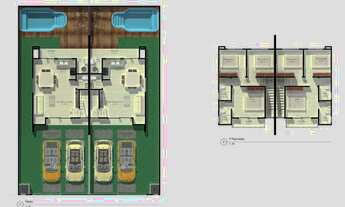 Imagem 4: Sobrado para venda tem 100 metros quadrados com 3 quartos em Itajubá - Barra Velha - SC