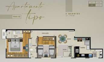 Imagem 7: Área privativa à venda, 2 quartos, 1 suíte, 2 vagas, Lourdes - Belo Horizonte/MG