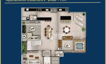 Imagem 3: Cobertura com 5 dormitórios à venda, 350 m² por R$ 3.197.785,00 - Centro - Juiz de Fora/MG