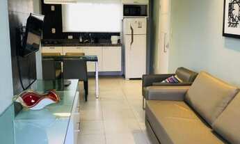 Imagem 3: Apartamento 02 quartos mobiliado, 50 metros do mar, andar alto, vista mar