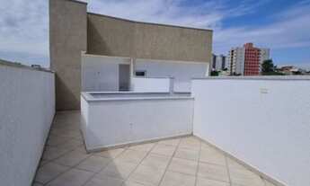 Imagem 1: Cobertura para venda tem 120 metros quadrados com 2 quartos em Vila Alzira - Santo André