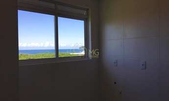 Imagem 6: Apartamento de frente, sacada com churrasqueira, 02 dormitórios, vista mar da Praia do San