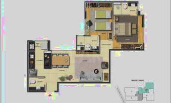 Imagem 7: Apartamento à venda, 2 quartos, 1 suíte, 2 vagas, Cruzeiro - Belo Horizonte/MG