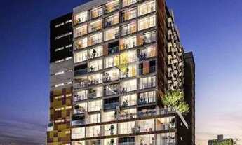 Imagem 2: Studio mobiliado em Moema, varanda, acesso biometrico, próximo do metrô, Locação 21 m²