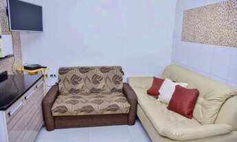 Imagem 3: Apartamento com 1 Dormitório, Academia e Portaria na Vl. Mirim, Apenas 100 Metros da Praia