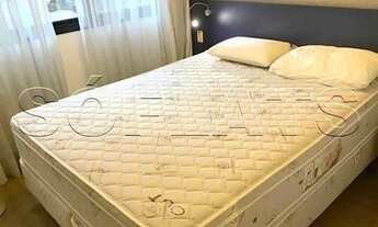 Imagem 5: Flat com boa localização para locação, em uma rua tranquila no coração do Itaim Bibi