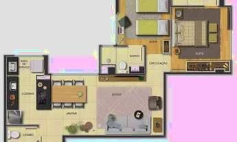 Imagem 6: Apartamento à venda, 2 quartos, 1 suíte, 2 vagas, Cruzeiro - Belo Horizonte/MG