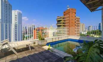 Imagem 3: COBERTURA TRIPLEX DE 367 M² FACE NORTE COM 3 SUÍTES, 3 VAGAS, LAREIRA, NO REAL PARQUE