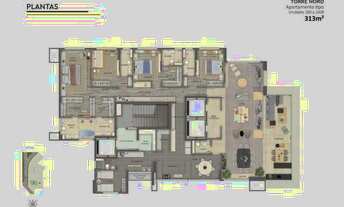 Imagem: Apartamento à venda, 4 quartos, 4 suítes