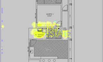 Imagem: Casa em Construção plana 2 Quartos à