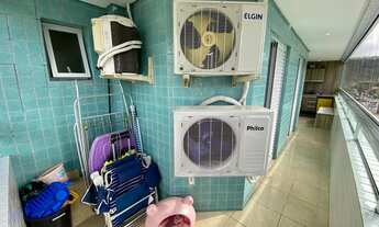 Imagem 6: Apartamento à venda com 95 m², 3 dormitórios, mobiliado no Canto do Forte - Praia Grande