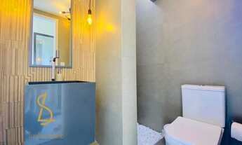 Imagem 6: Espetacular casa no cond. pé na areia Ville al Mare 5/4 piscina, modulados e cortinas