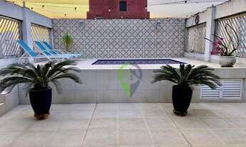 Imagem 3: Cobertura com 3 dormitórios à venda, 280 m² por R$ 1.290.000,00 - Ponta da Praia - Santos