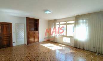 Imagem 2: Apartamento de frente, com 2 dormitórios, 135 m² - venda ou aluguel - Gonzaga - Santos/SP