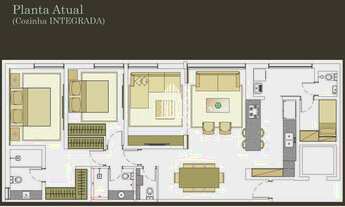 Imagem 4: Apartamento no Itaim Bibi 106m² 2 Dormitórios, 1 Suíte, 2 Banheiros e 1 Vaga