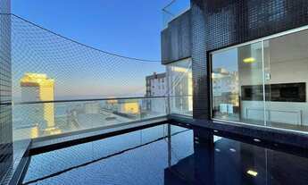 Imagem 4: Piscina privativa com vista para o mar, mobiliado e decorado 4 suítes estuda imóvel de men