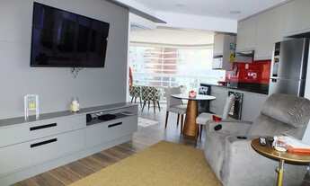 Imagem 3: Estanconfor para alugar com vista ao mar mobiliado 45m² 1 quarto em Pompéia - Santos - SP