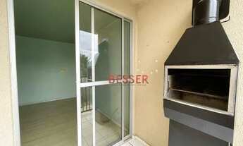 Imagem 6: Apartamento com 2 dormitórios para alugar, 68 m² por R$ 1.170,00/mês - Lomba da Palmeira