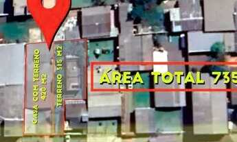 Imagem: Vendo!.Dois terrenos juntos no centro de