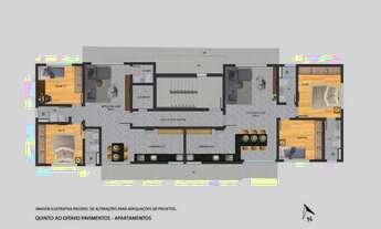 Imagem 4: Apartamento à venda, 2 quartos, 1 suíte, 2 vagas, Lourdes - Belo Horizonte/MG