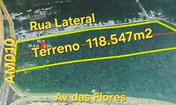 Imagem 2: Terreno de Grande Porte na AM-010 Km 15 com 118.547m2 Próximo Av das Flores