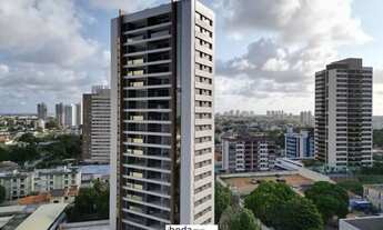 Imagem 2: Ibeda - Vista Mar Apartamento no Capim Macio 4 quartos (3 suítes) varanda, 156m2