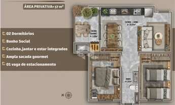 Imagem 3: Lindo apartamento com entrada parcelada no Desvio Rizzo