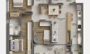 Imagem 6: Loft 1Dormitório para venda em Florianópolis - SC