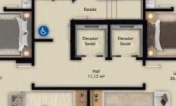 Imagem 3: Apartamento - 3 dormitórios - 3 Suítes - localizado em Itapema / Meia Praia REF: DW602840