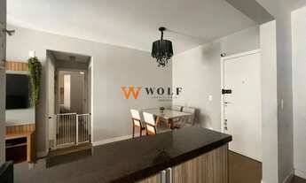 Imagem 6: 2 DORMITÓRIOS SENDO 1 SUÍTE - VAGA DE GARAGEM LIVRE - SEMI MOBILIADO