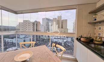 Imagem 3: Apartamento vista mar na quadra da praia 2 suítes na Ponta da Praia em Santos