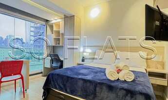 Imagem 3: Flat no VN Turiassu em Perdizes disponível para locação ao lado do Allianz Park e Shopping