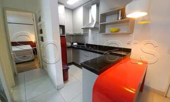 Imagem 4: Flat mobiliado com 1 dormitório no primeiro andar 45m² confortável pertinho da Av. Paulist