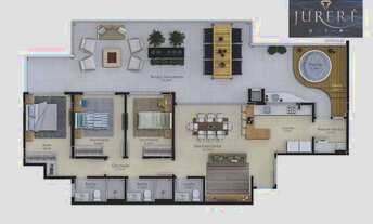 Imagem 3: Cobertura em Jurerê com 3 dormitórios em Jurerê - Florianópolis SC