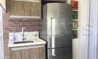 Imagem 2: Apartamento na Vila Olímpia com 01 dormitório e varanda Gourmet