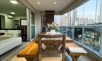 Imagem 2: Apartamento á venda no Anália Franco com 180 metros, 3 suítes, sacada gourmet, mobiliado