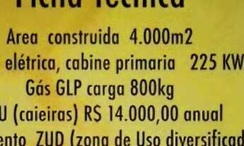 Imagem 2: Galpão/Depósito/Armazém para aluguel e venda tem 4000 metros quadrados